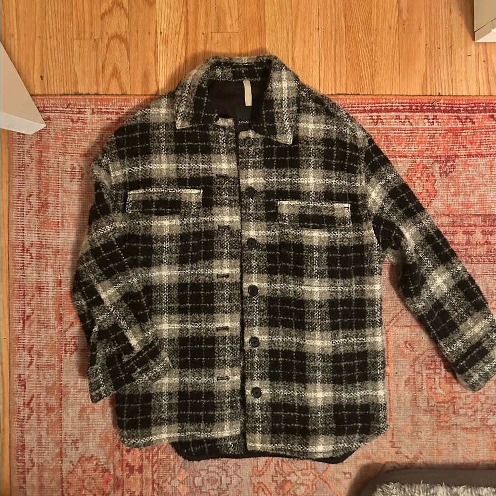 Banana Republic Oversized Wool Jacket